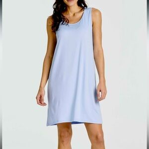 Light Blue Sleeveless Dress NWOT women’s 1X!